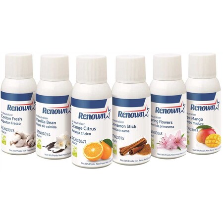 Renown 3000 Series 2 oz. Orange Citrus Odor Neutralizer Dispenser Refill REN03047